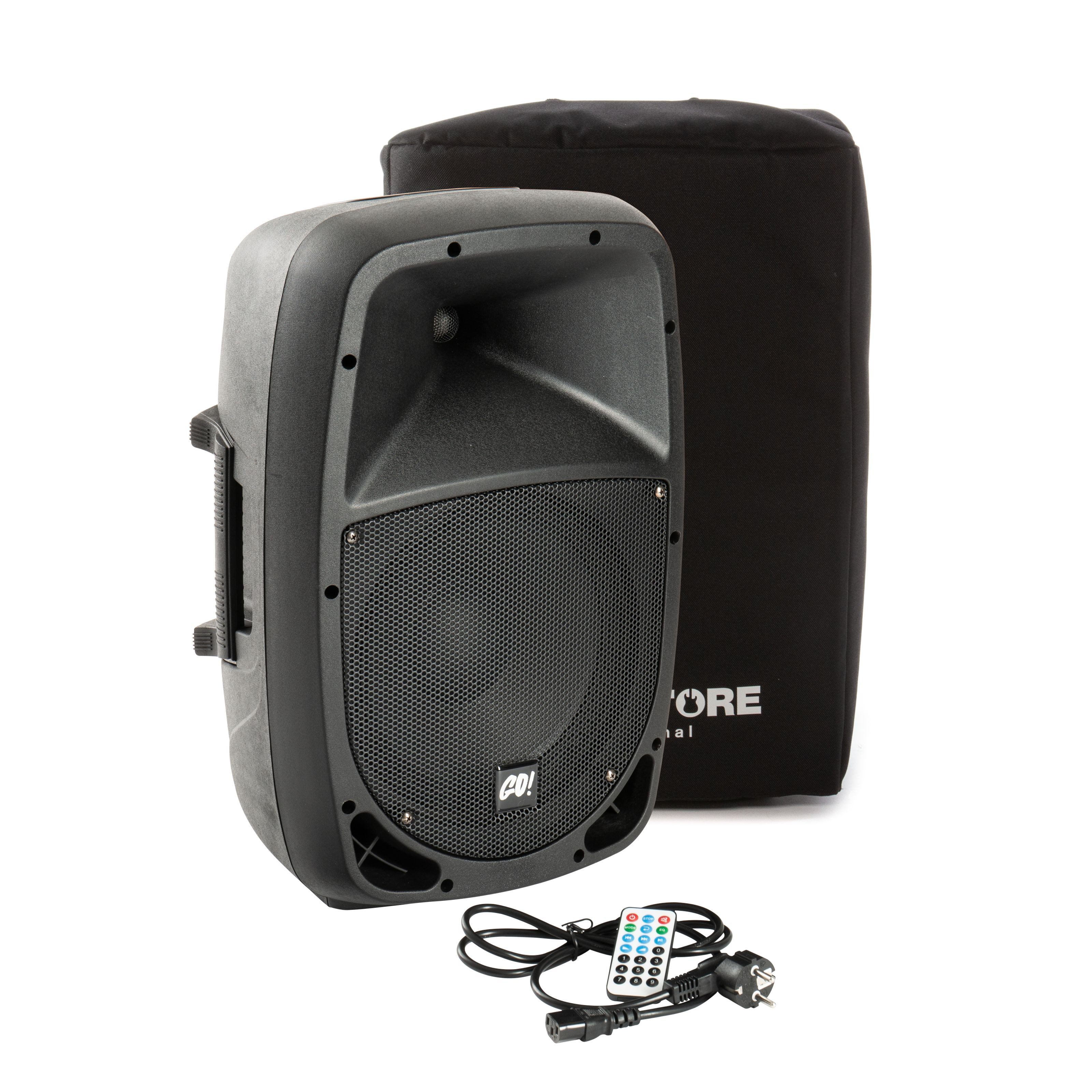 MUSIC STORE Lautsprecher (Aktives Lautsprecher Set, 80W RMS, Bluetooth)