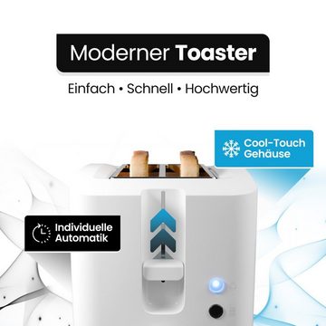 BOMANN Toaster TA 6065 CB, mit Auftau-/Aufwärm-/Schnellstoppfunktion