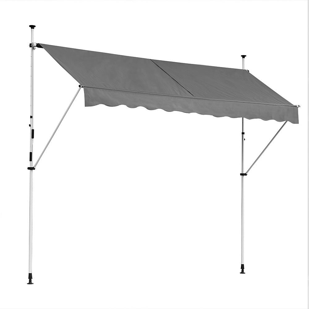 Feel2Home Klemmmarkise Klemmmarkise 150-400cm Balkon Sonnenschutz günstig online kaufen