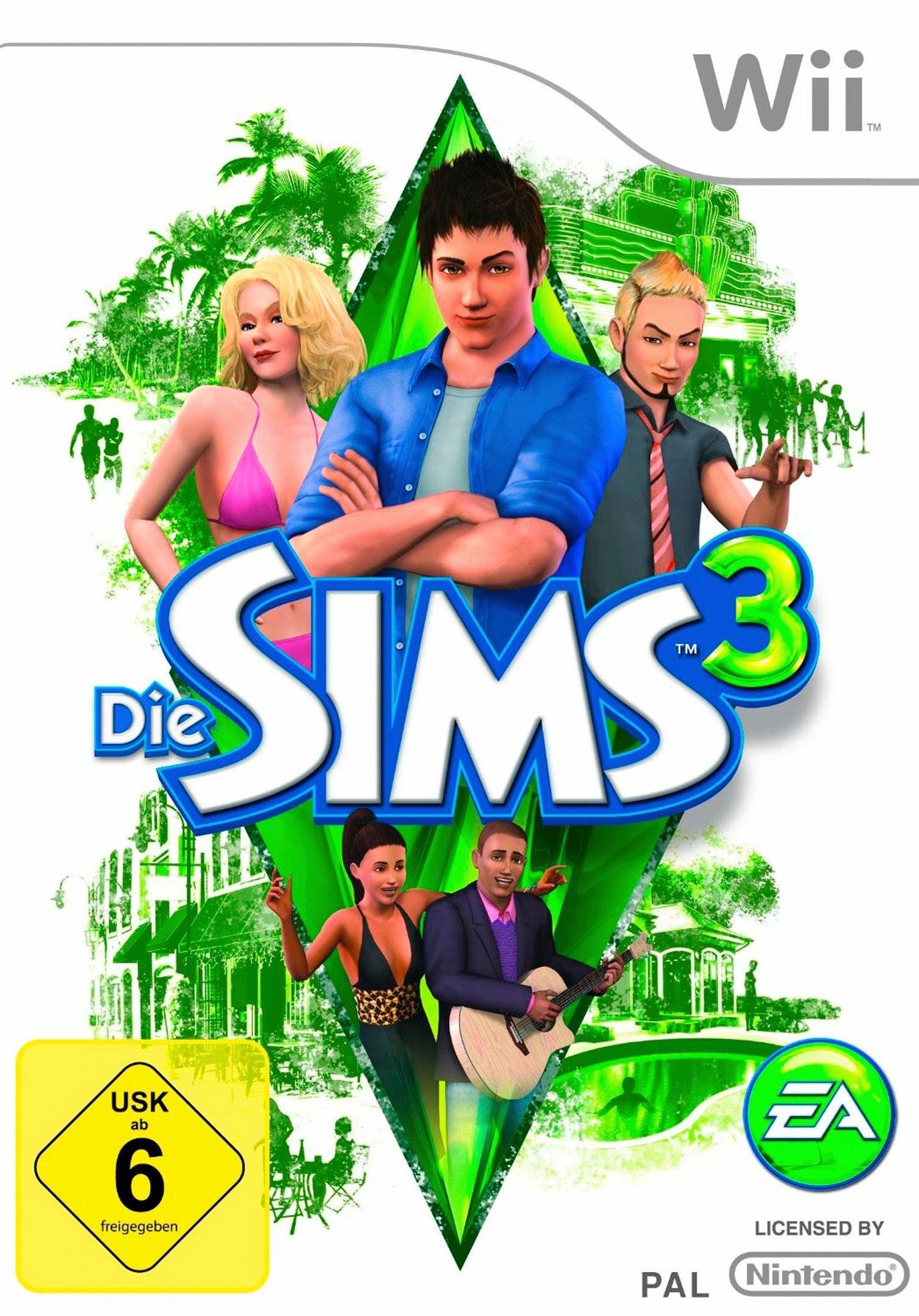 Die Sims 3 Nintendo 3DS, Software Pyramide