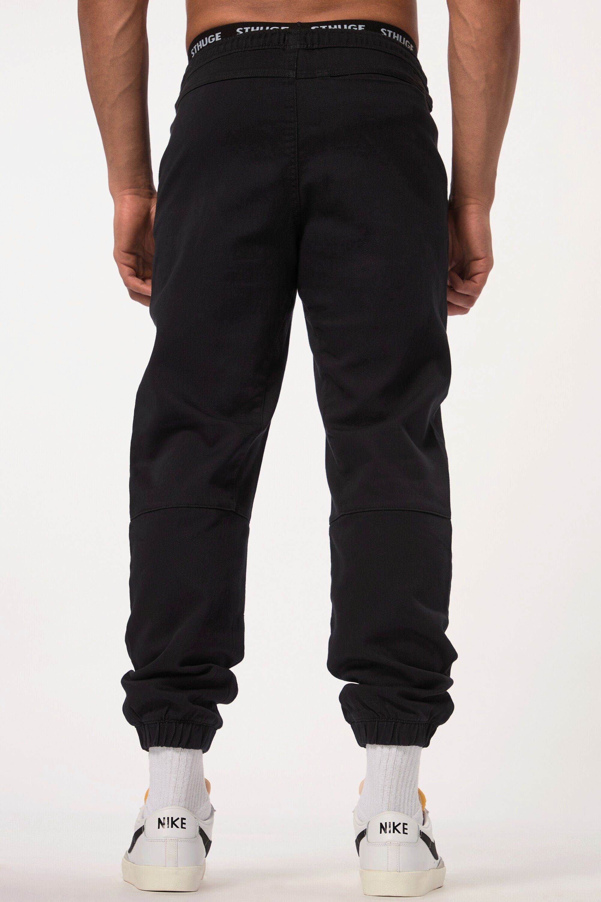 STHUGE Schlupfhose Hose Elastikbund Modern Fit 3 Taschen