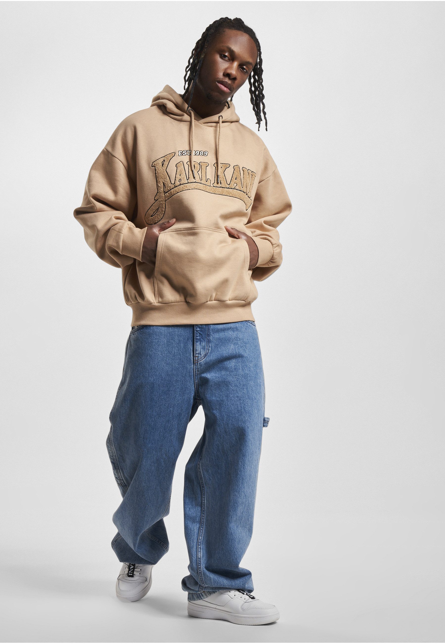 Karl Kani Kapuzensweatshirt Karl Kani Herren KM234-003-2 KK Trekking OS Pinstripe Hoodie (1-tlg)