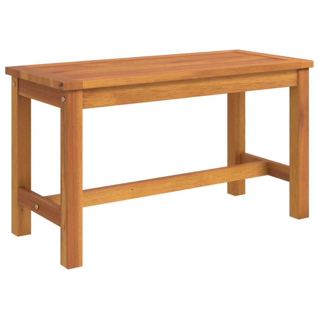 vidaXL Gartenbank Gartenbank 80x35x45 cm Massivholz (1-St)
