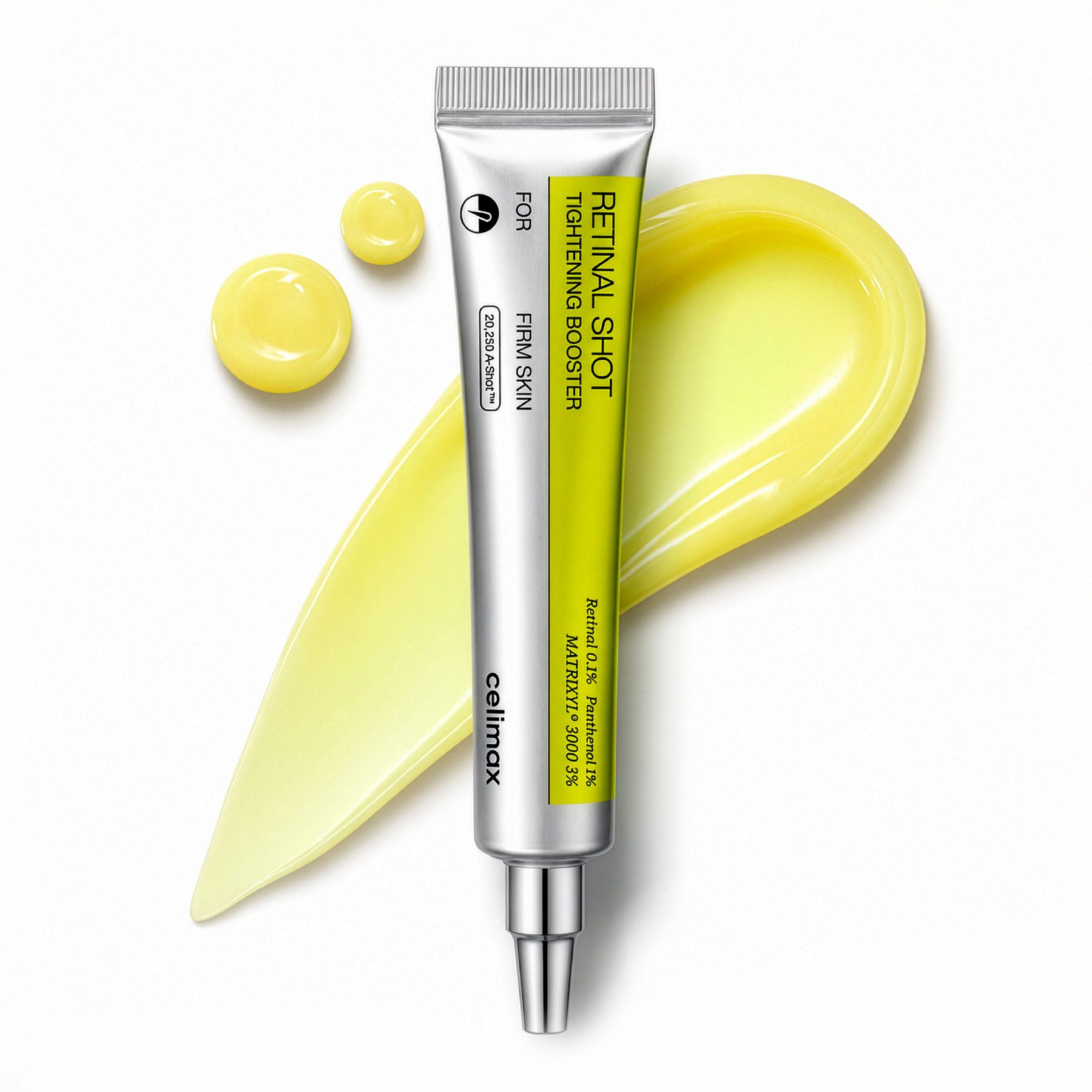 celimax Gesichtsserum Anti-Aging Anti-Falten Serum Celimax Retinal Shot Tightening Booster, 1-tlg., Serum, Retinal, Faltenreduzierer, Anti-Falten