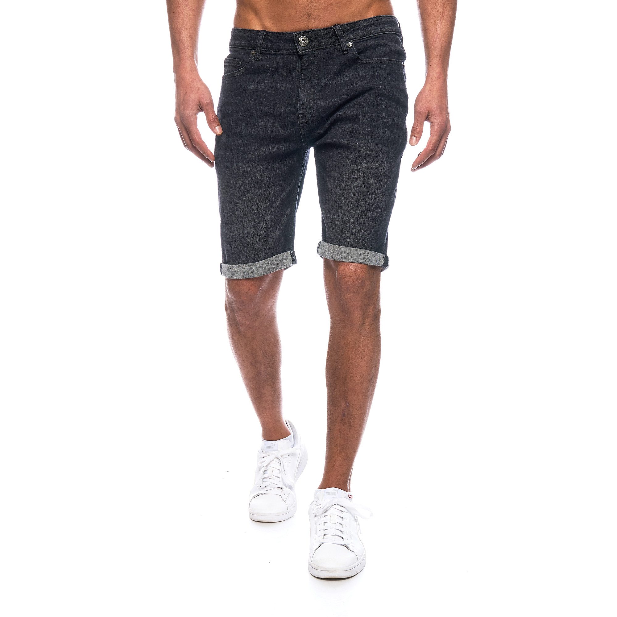 JEEL Jeansshorts Herren - kurze Hosen Männer - Jeans Shorts - Slim-Fit 5-Po günstig online kaufen