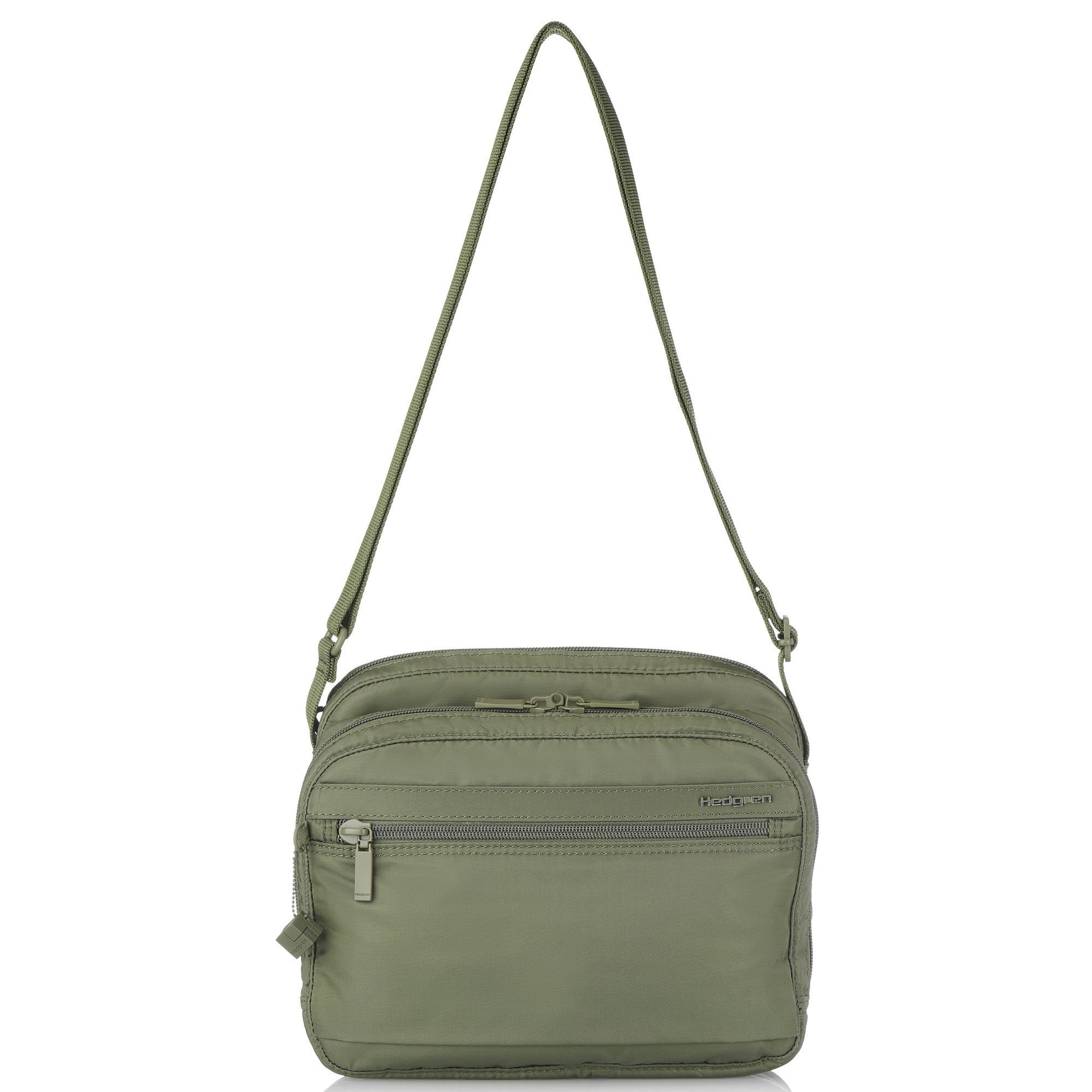 Umhängetasche Hedgren Inner olive night Nylon City,