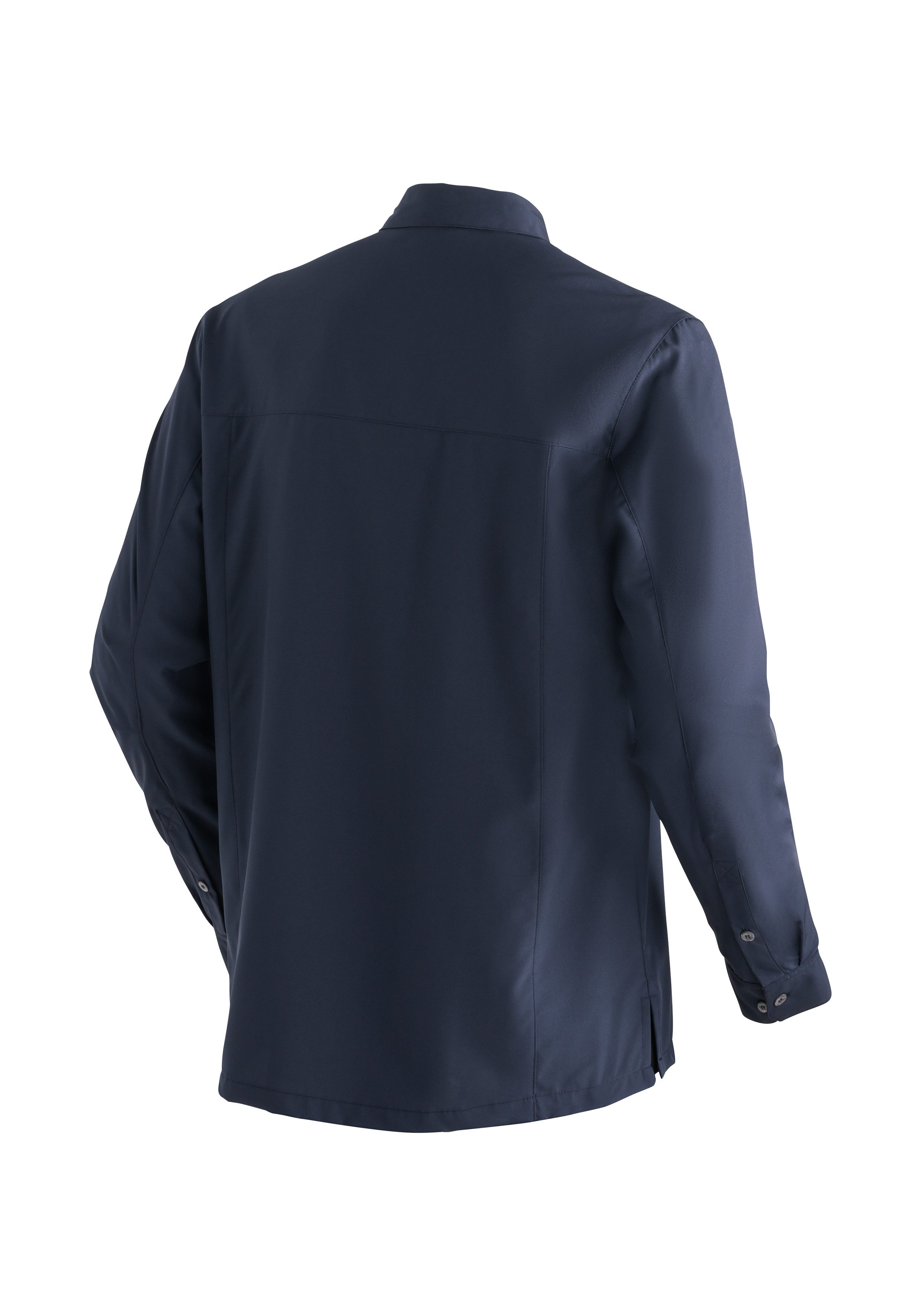 Maier Sports Funktionshemd Magos L/S M Herren Hemd langarm, leichtes Freizeithemd, Langarmhemd, Körperbetont