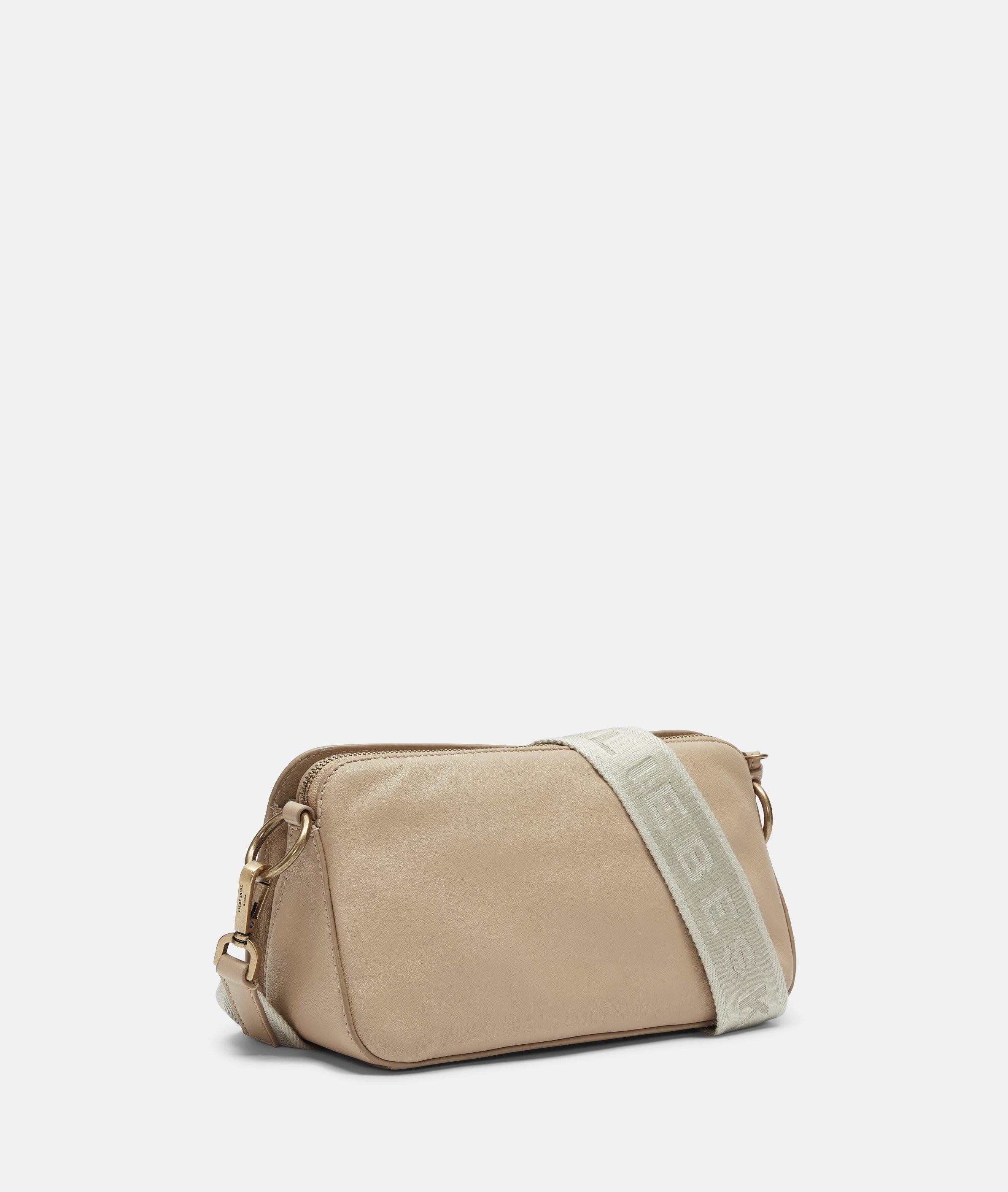 Liebeskind Berlin Umhängetasche Clarice Crossbody M, Crossbody-Bag aus weichem Leder