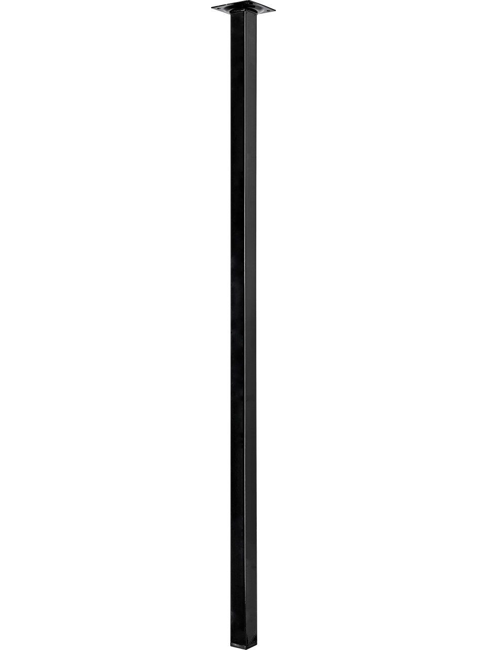 Tischbein Hettich Tischbein 80 x 2,5 x 2,5 cm Stahl schwarz
