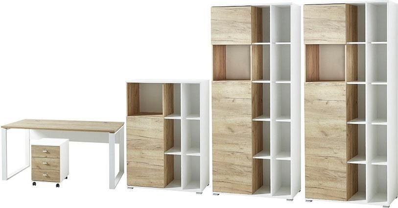 GERMANIA Büromöbel-Set GW-Lioni, (Set, 5-tlg)
