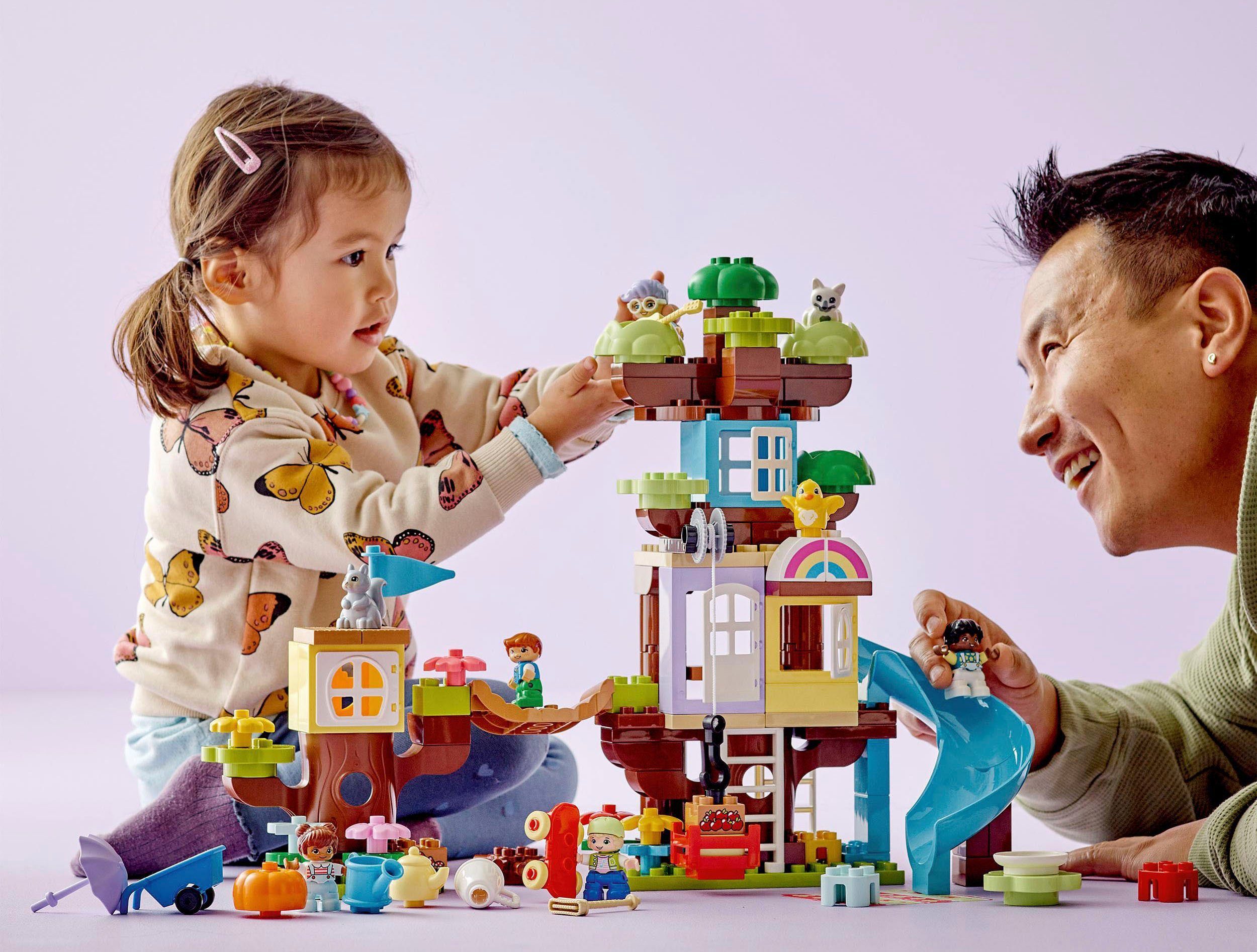 LEGO® 3in1 Baumhaus (10993), LEGO® DUPLO Town Konstruktionsspielsteine, (12 günstig online kaufen