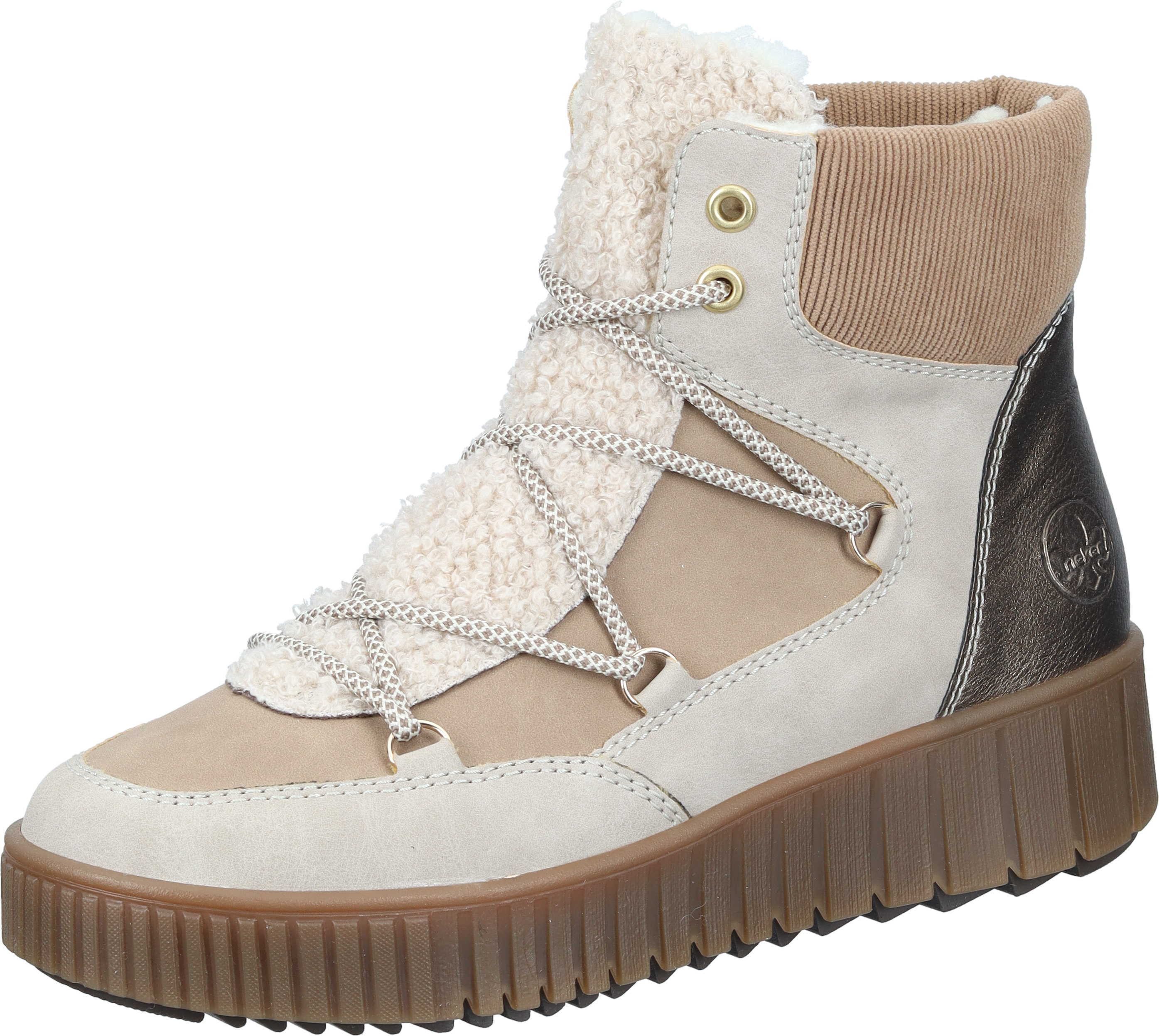 Rieker Stiefeletten Stiefel aus strapazierfähigem Synthetik günstig online kaufen