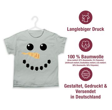 Shirtracer T-Shirt Schneemann Karneval Kostüm - Weihnachten Christmas Eiskönigin Olaf (1-tlg) Karneval & Fasching