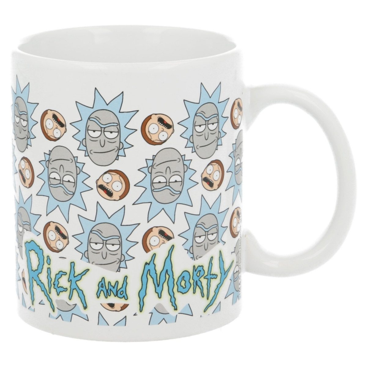 Storline Tasse Rick & Morty Tasse 325ml Geschenkset Kultserie Fanartikel, Keramik