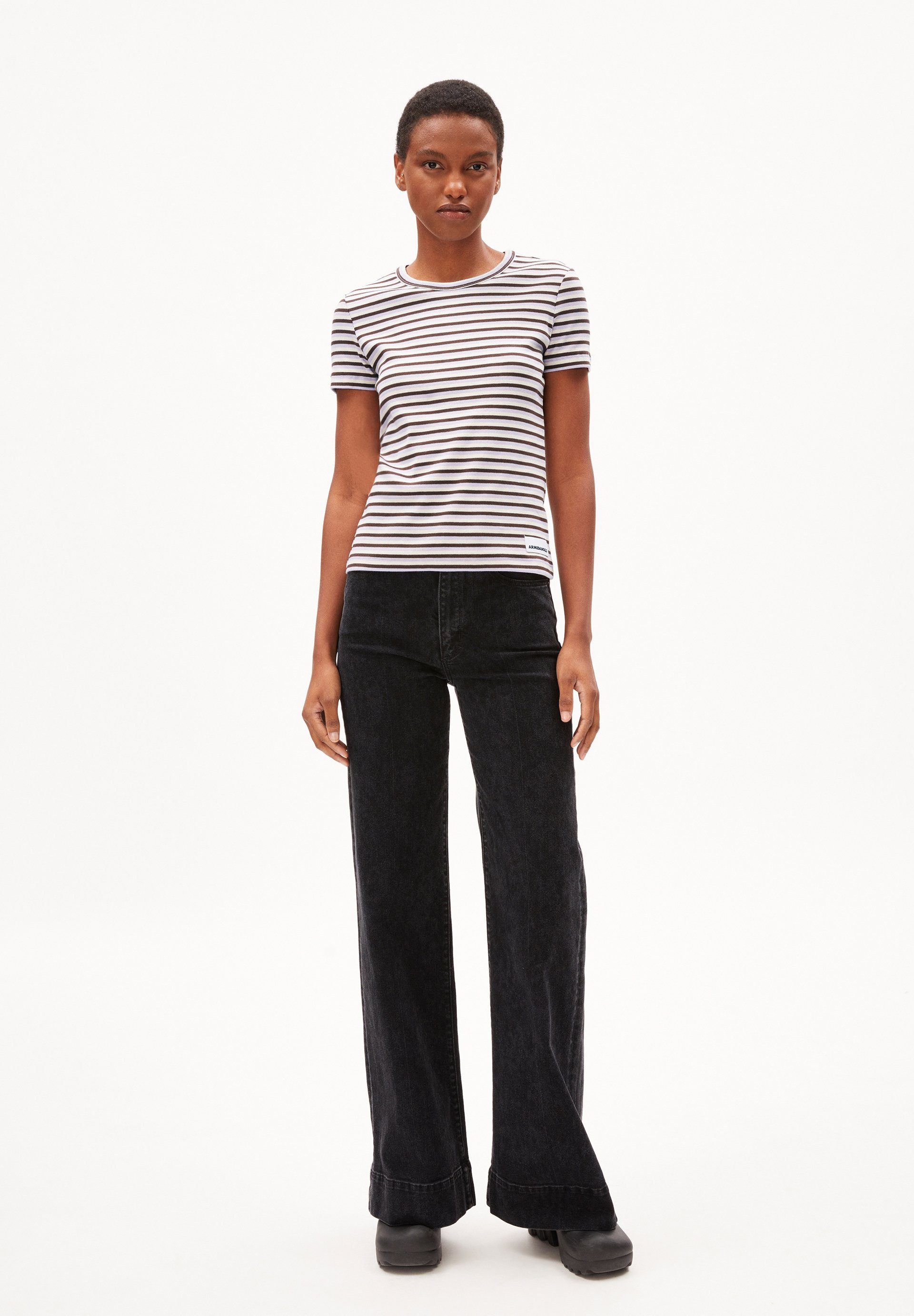 Armedangels T-Shirt KARDAA STRIPES Damen (1-tlg) Keine Details