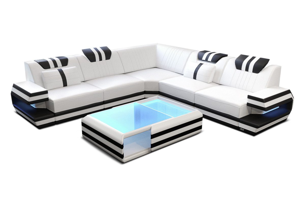 Sofa Dreams Ecksofa Ledercouch Sofa Leder günstig online kaufen