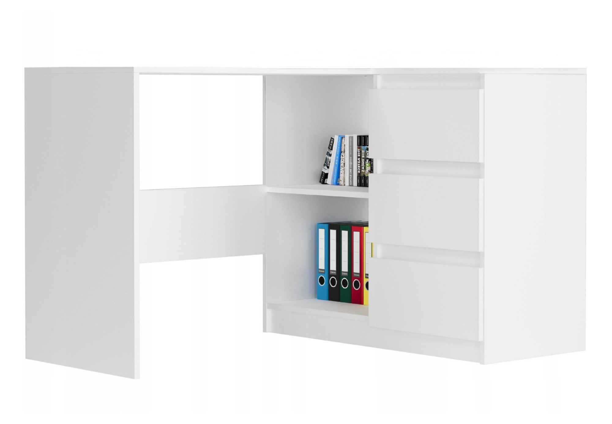 Home Collective Eckschreibtisch mit 3 Schubladen günstig online kaufen