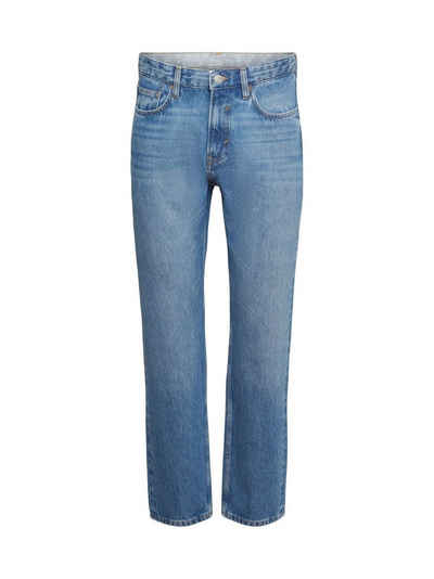 Esprit Straight-Jeans Jeans mit geradem Bein, Organic Cotton