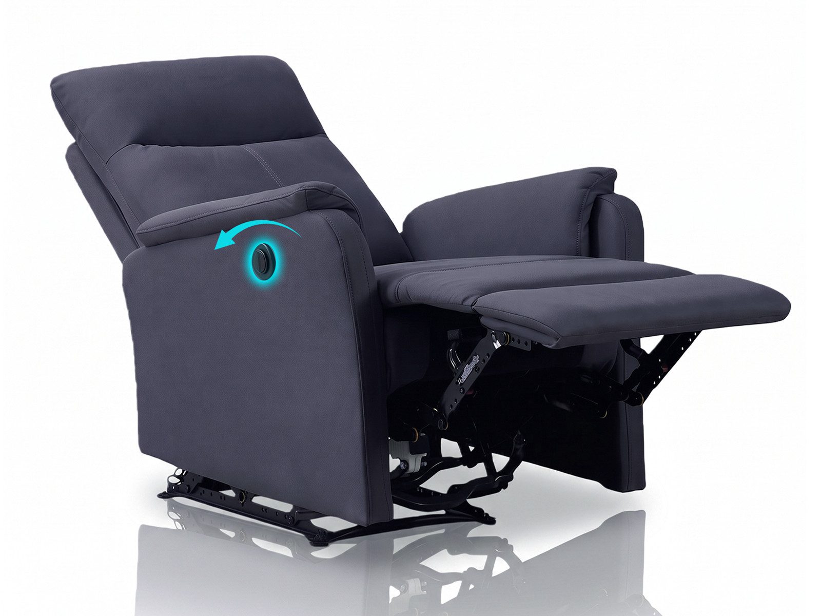 V6 Relaxsessel RC-006A, elektrischer Liegesessel, ergonomisch