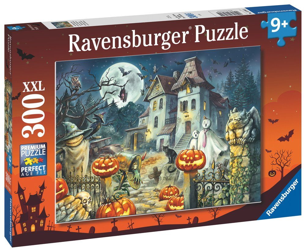 Ravensburger 300 300 Puzzle XXL Halloweenhaus Ravensburger 13264, Teile Kinder Das Puzzleteile Puzzle