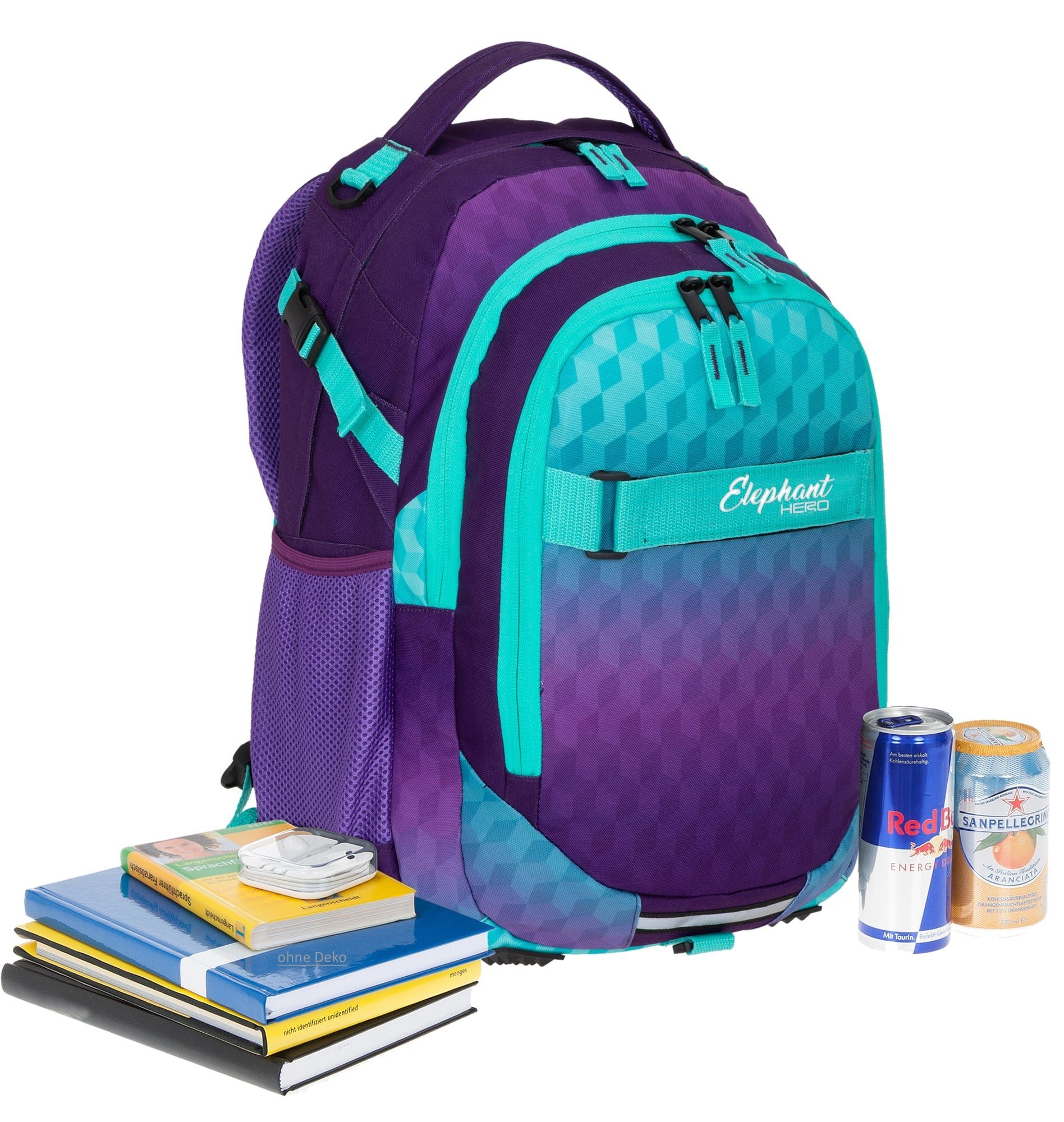 ELEPHANT Schulrucksack Hero Signature Schultasche, Rucksack, Schulmappe