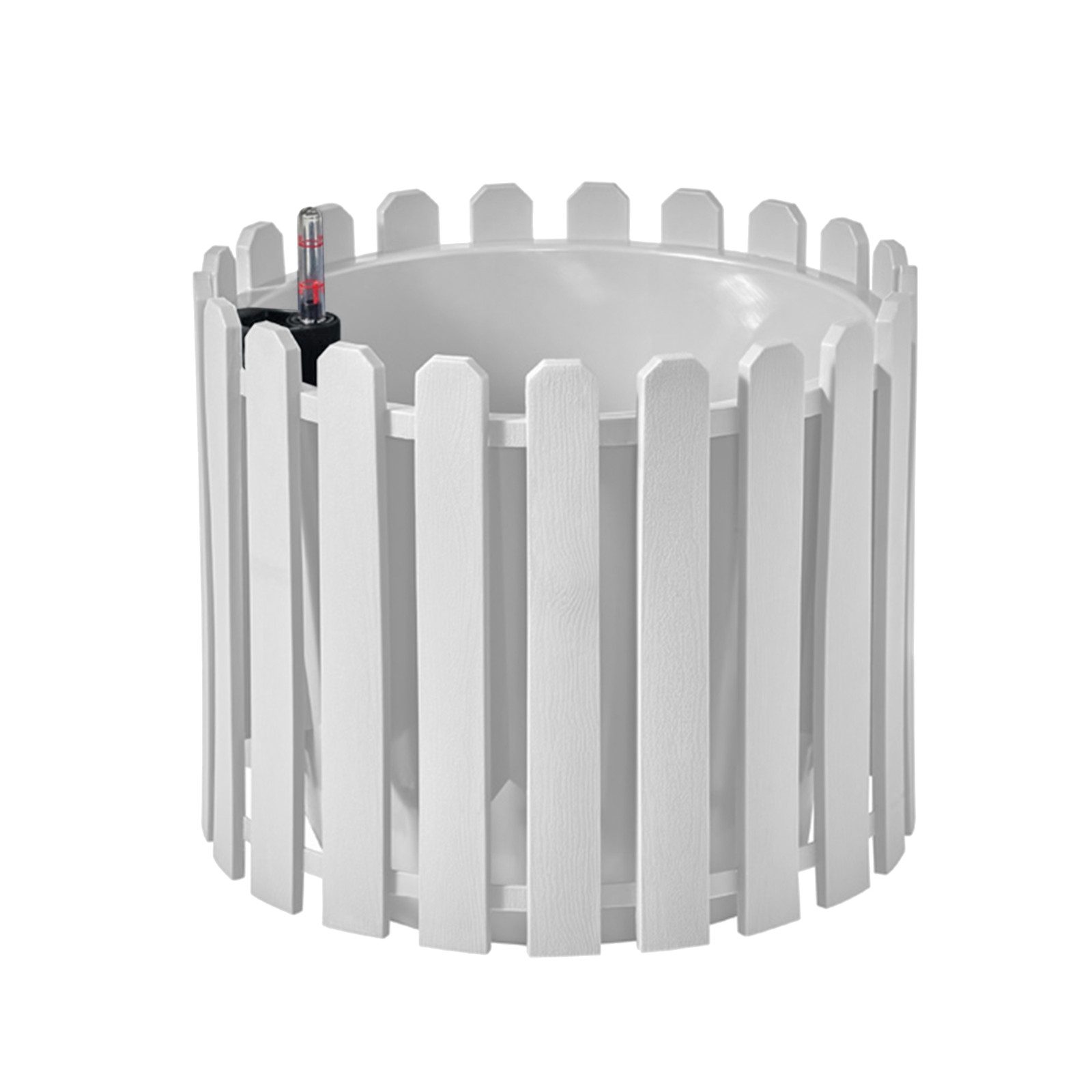 HTI-Living Blumentopf Blumentopf mit Wasserspeicher Nessa rund weiß (Stück, günstig online kaufen