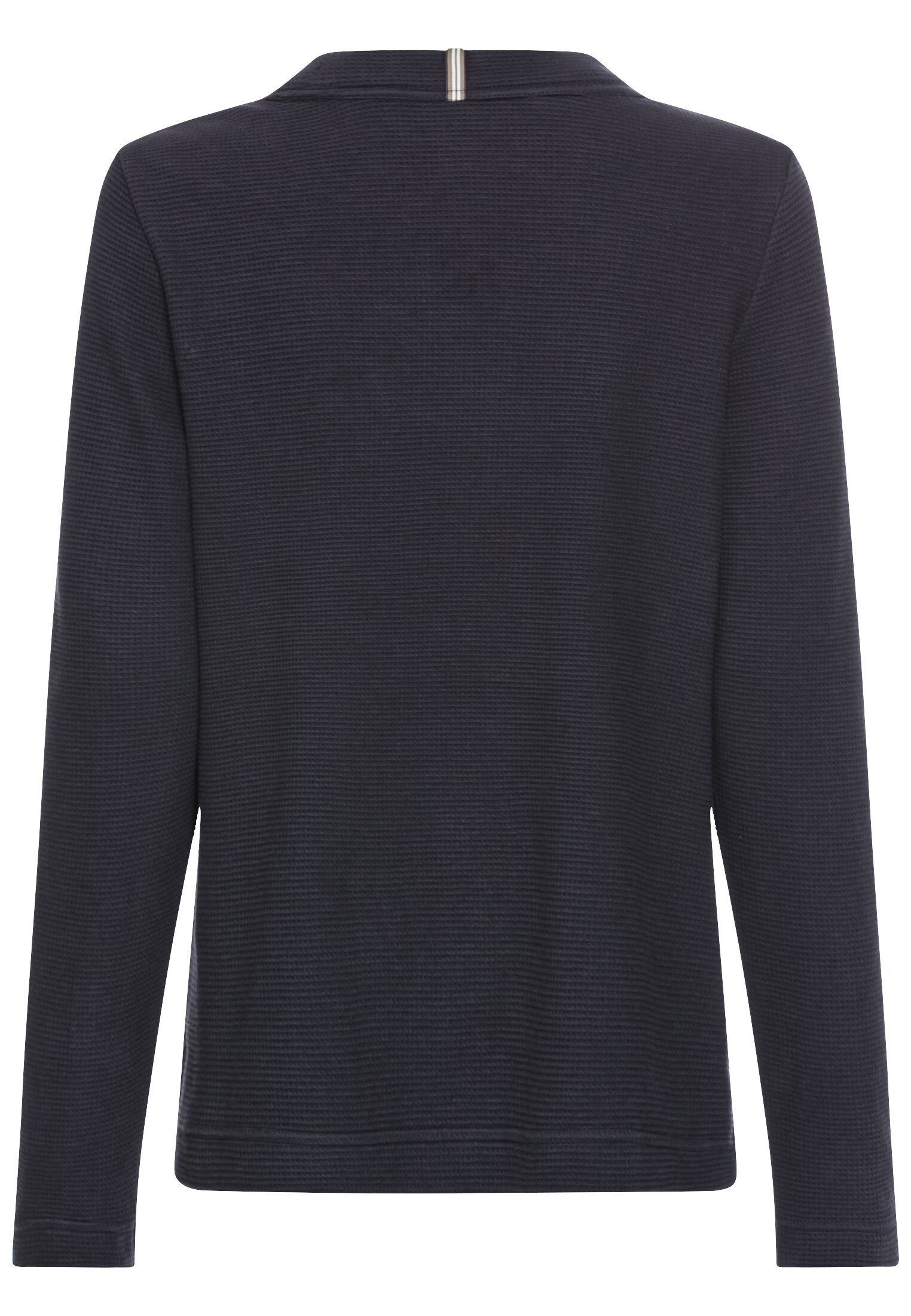 camel active Sweatshirt Langarm Sweatshirt mit Waffelmuster günstig online kaufen