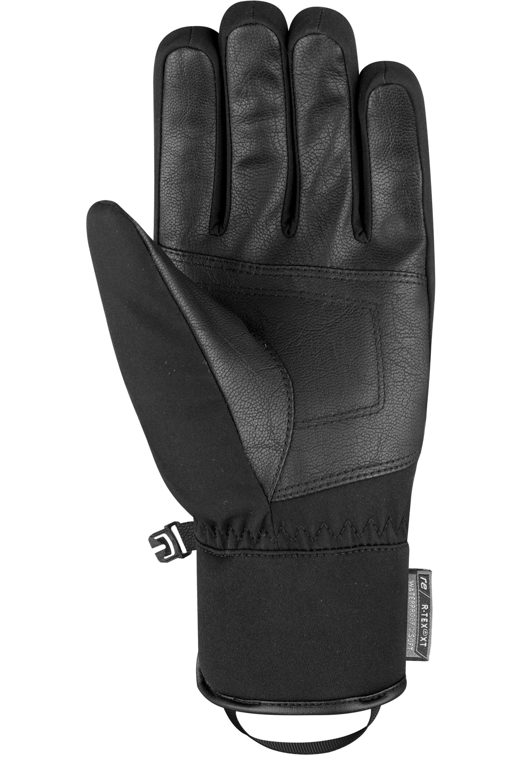 Luca XT R-TEX® Reusch schwarz aus Material Skihandschuhe hochwertigem