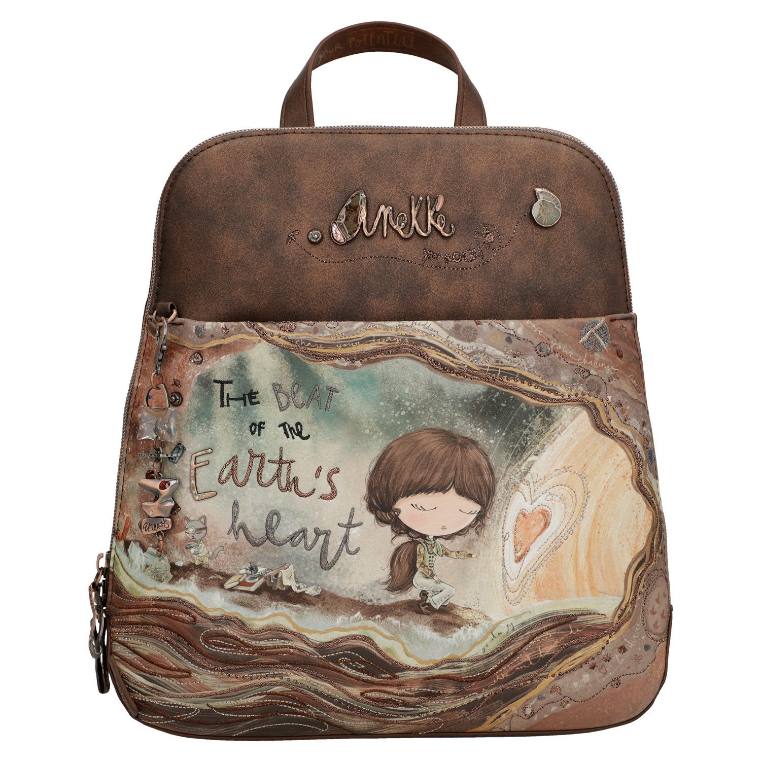 Anekke Umhängetasche Anekke Medium Rucksack für die Freizeit CORE multicolor (1, 1-tlg., 1)