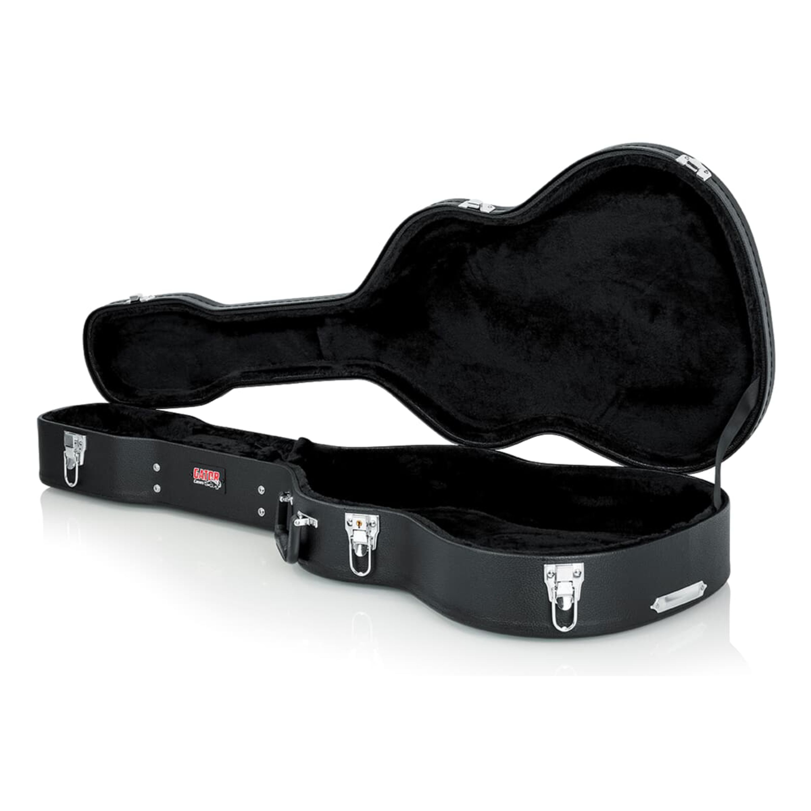 Gator Gitarrentasche (Gitarrenkoffer und Gitarrentaschen, Gitarrenkoffer Konzertgitarre), GWE Hard-Shell Wood Case Classical Guitar - Koffer für