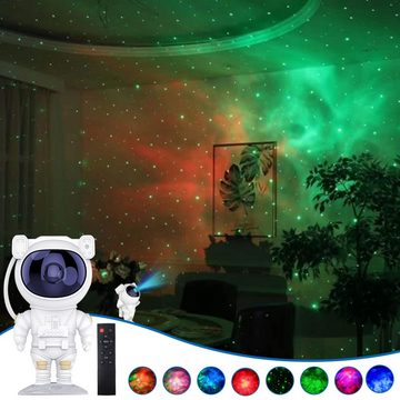 Bedee Nachtlicht LED Astronauten Nachtlicht Sternenhimmel Projektor, Galaxiesternprojektor mit mehreren 17 Modi Mit Timer