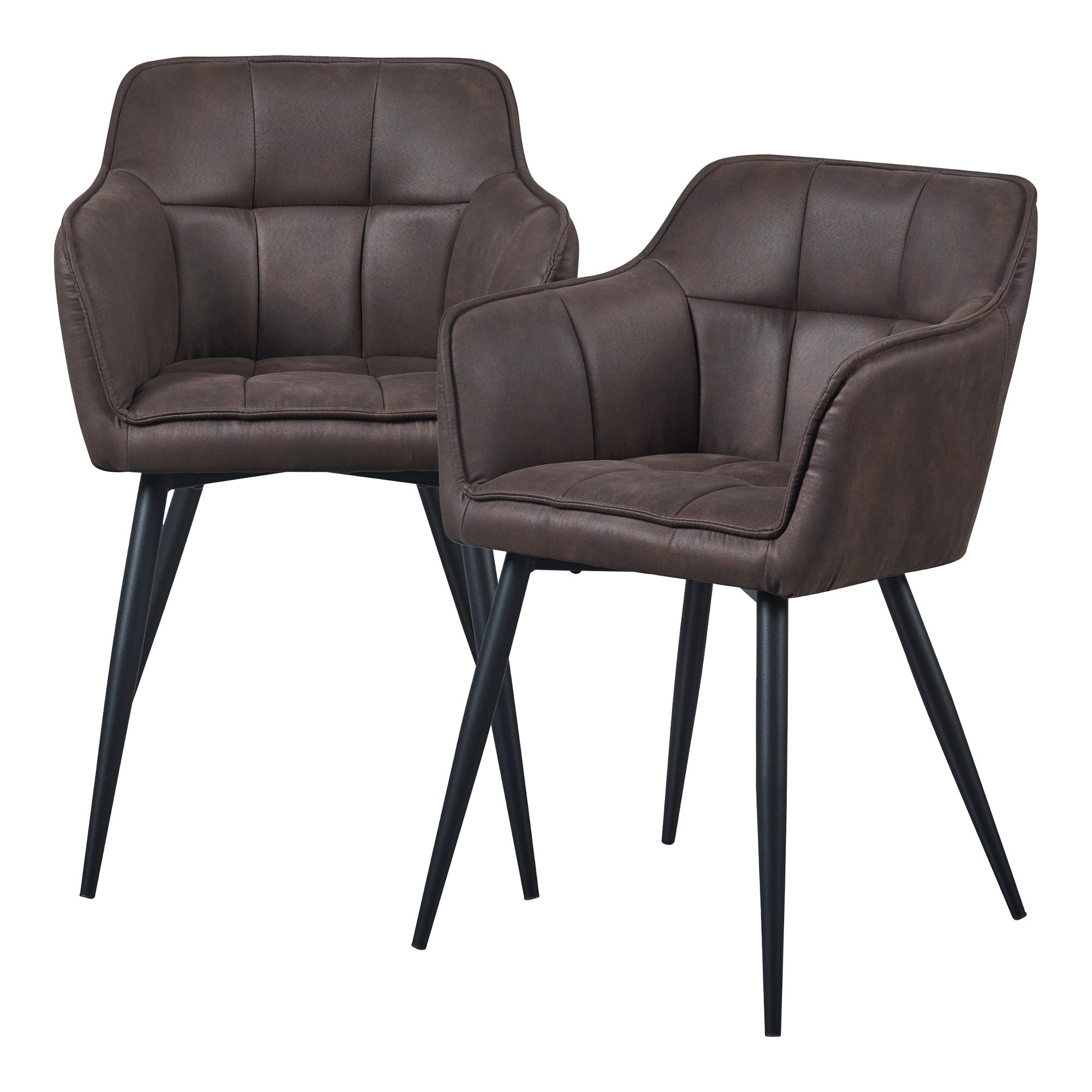 en.casa Esszimmerstuhl (Set, 2 St), »Birmingham« günstig online kaufen