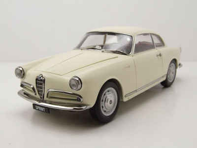 Kyosho Modellauto Alfa Romeo Giulietta Sprint weiß Modellauto 1:18 Kyosho, Maßstab 1:18