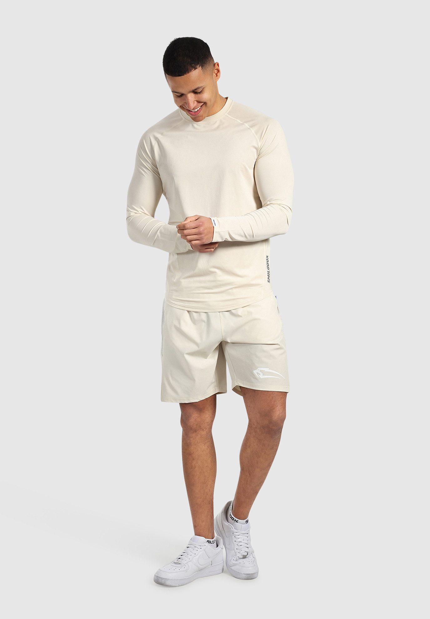 Smilodox Longsleeve Powerfit, Slim Fit Atmungsaktives günstig online kaufen
