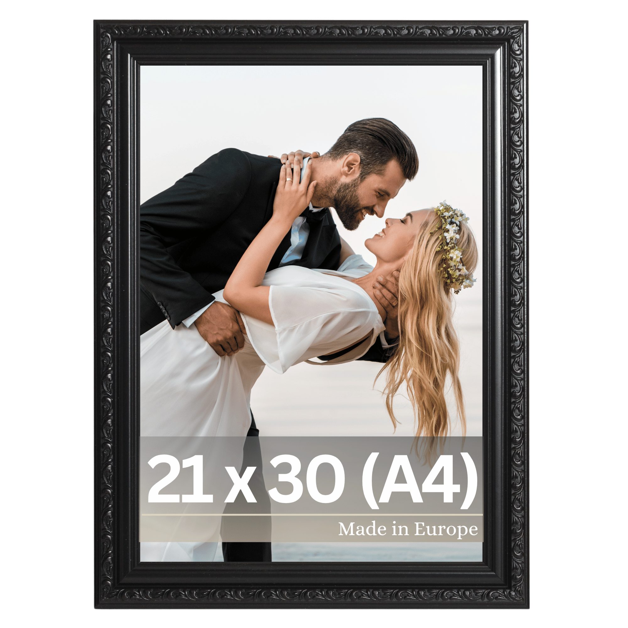 Victor (Zenith) Bilderrahmen Chagall, Antiker Bilderrahmen Schwarz 20x30 cm günstig online kaufen