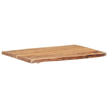 möbelando Tischplatte 3000562 (LxBxH: 100x60x3,8 cm), aus Akazien-Massivholz in natur