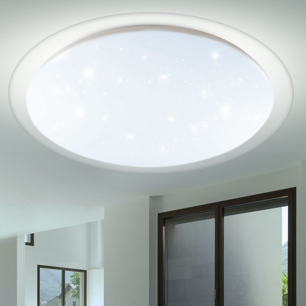 etc-shop LED Effekt Home Tageslicht Beleuchtung Sternen Deckenleuchte, Leuchten LED Smart Decken