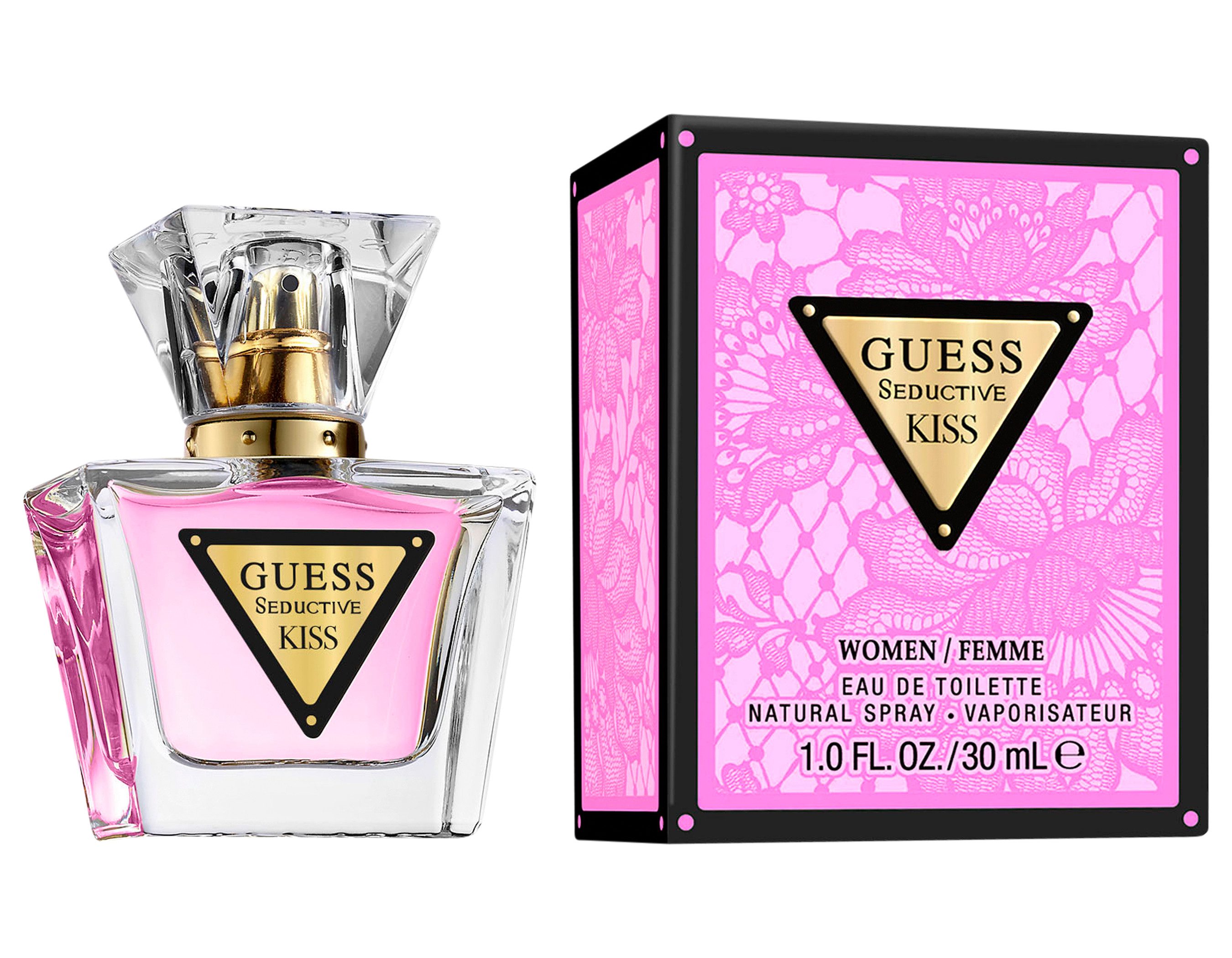 Guess Eau de Toilette SEDUCTIVE KISS FOR WOMEN EDT, 1-tlg., mit blumig-fruchtig-zitrischer Duftnote