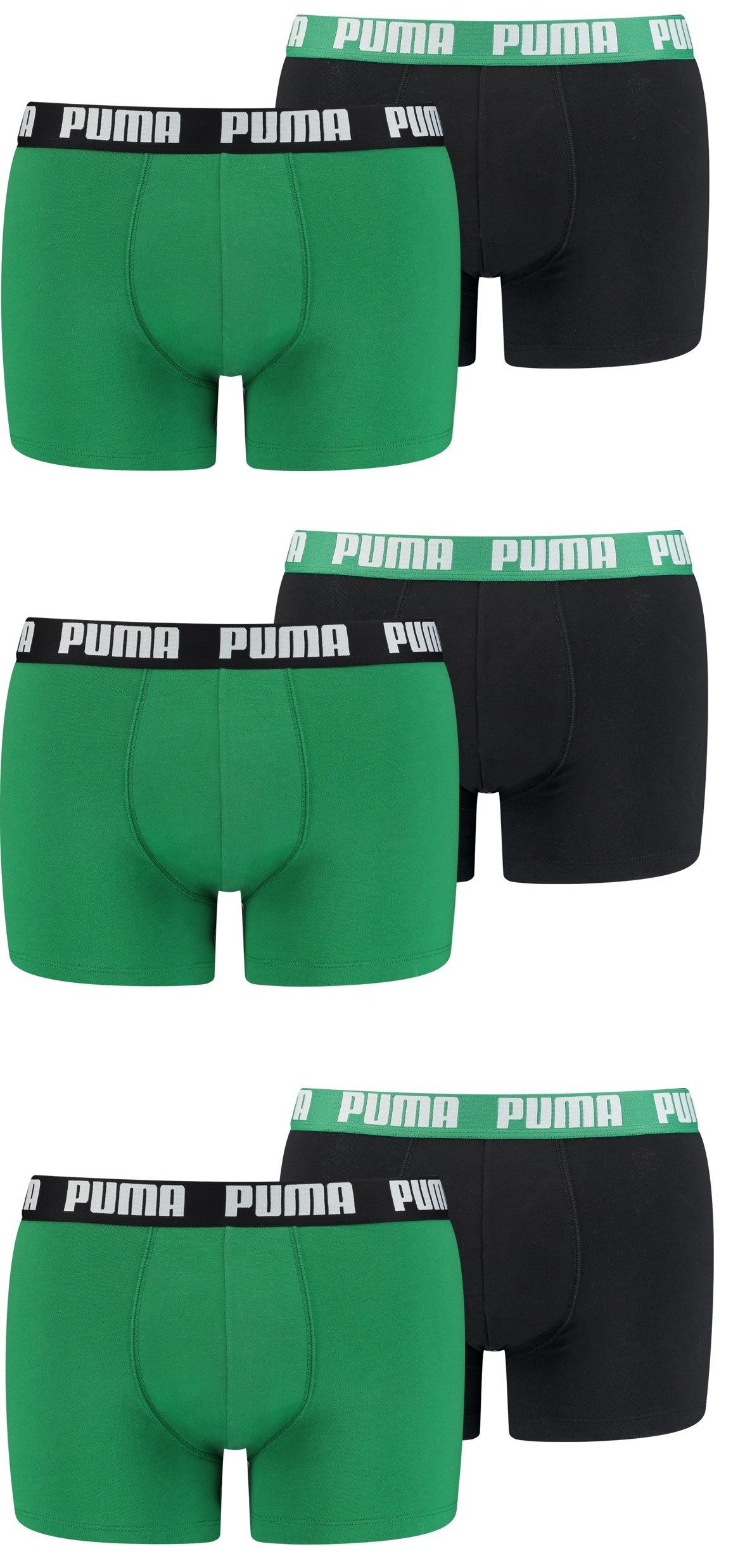 PUMA Boxershorts PUMA Herren Basic Boxershorts 6P (6-St., 6er Pack) günstig online kaufen