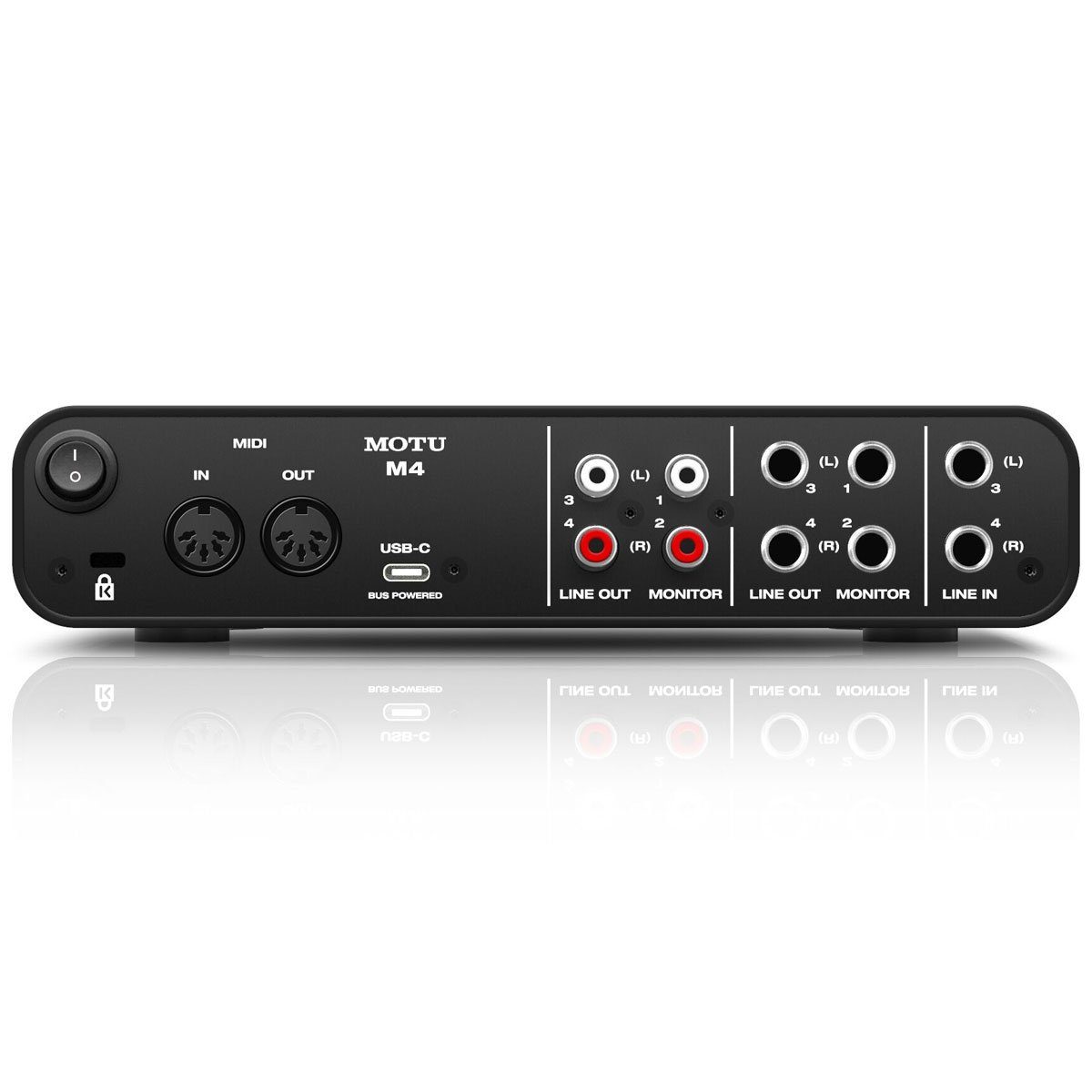Motu-Audio M4 Audio Interface Digitales Aufnahmegerät