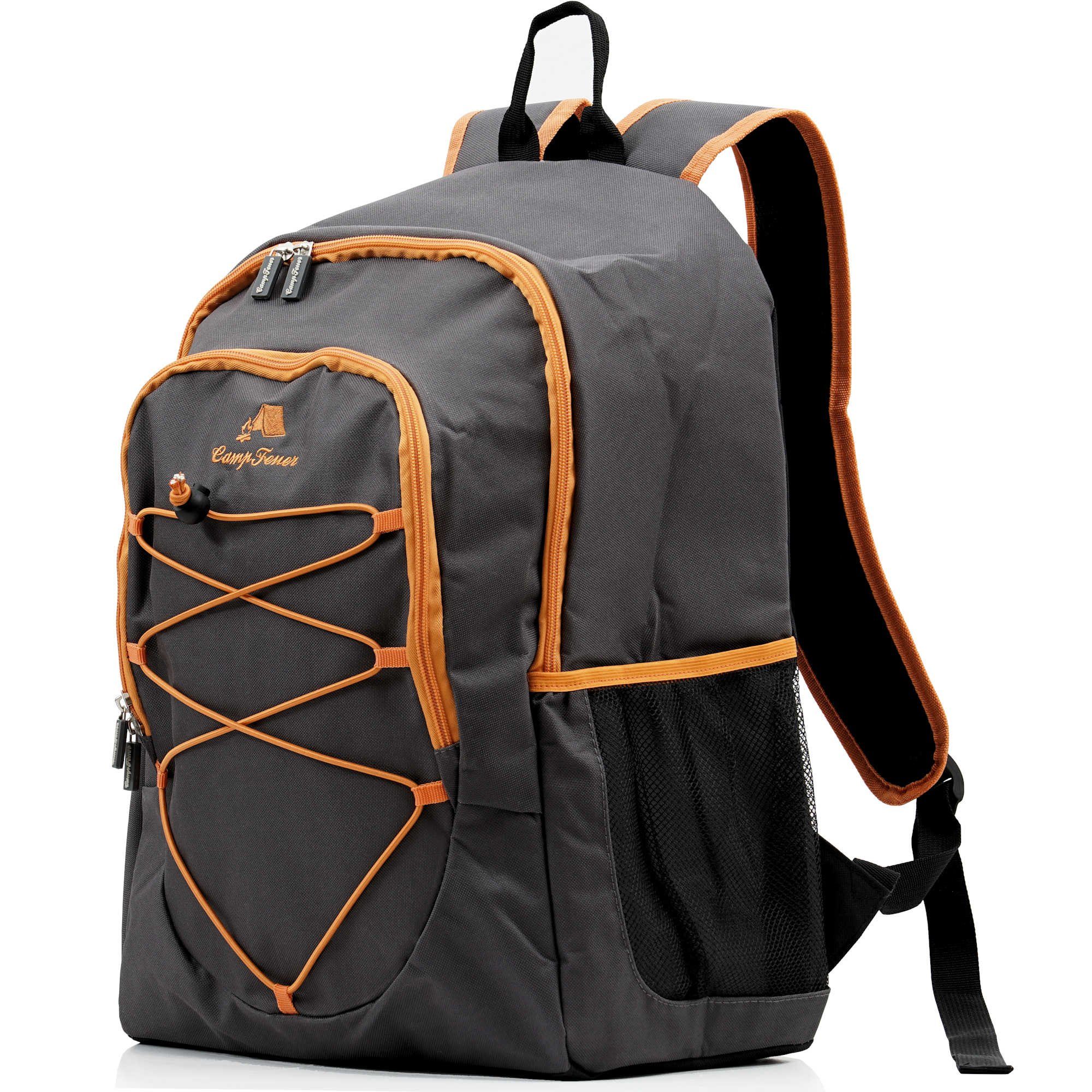 CampFeuer Freizeitrucksack Kühlrucksack 30 Liter, grau, Isoliertasche leich günstig online kaufen