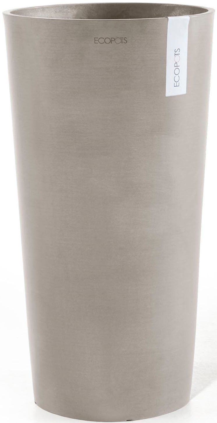 ECOPOTS Blumentopf AMSTERDAM HIGH Taupe, BxTxH: 41x41x76 cm günstig online kaufen