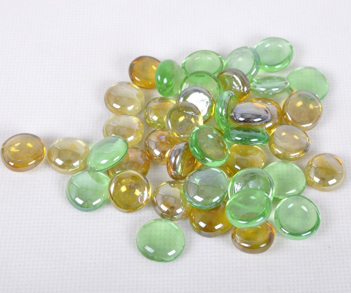 Armena Крафтовий бісер Glasnuggets transparente Glassteine Dekoration Glasperlen Basteln Deko