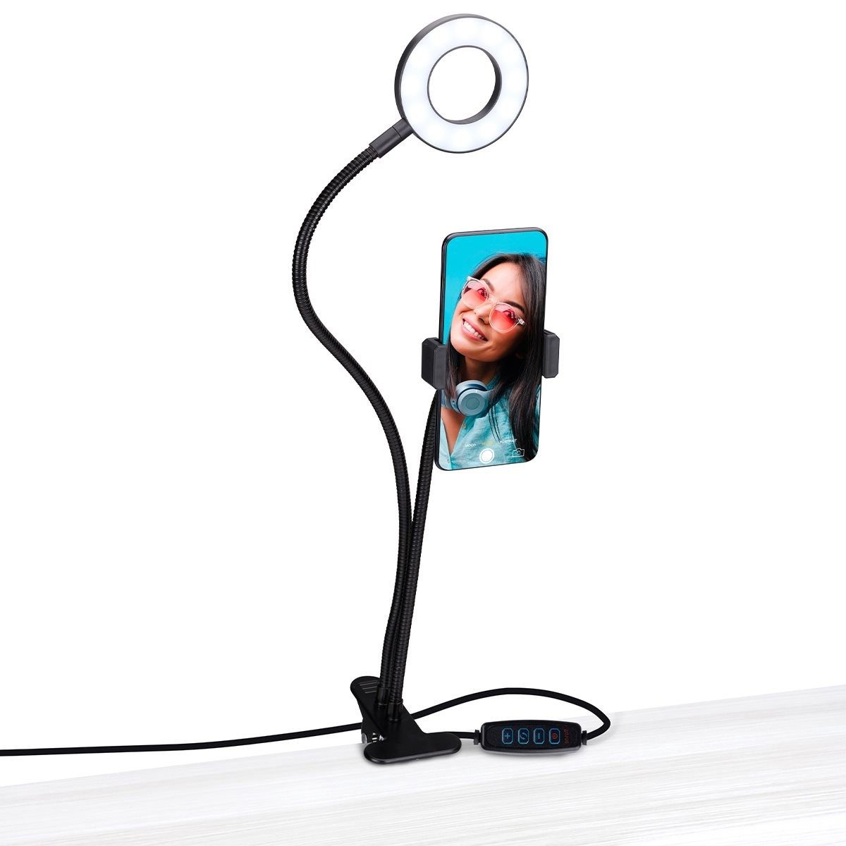 Grundig Ringlicht Grundig Ringlicht mit Handyhalterung
