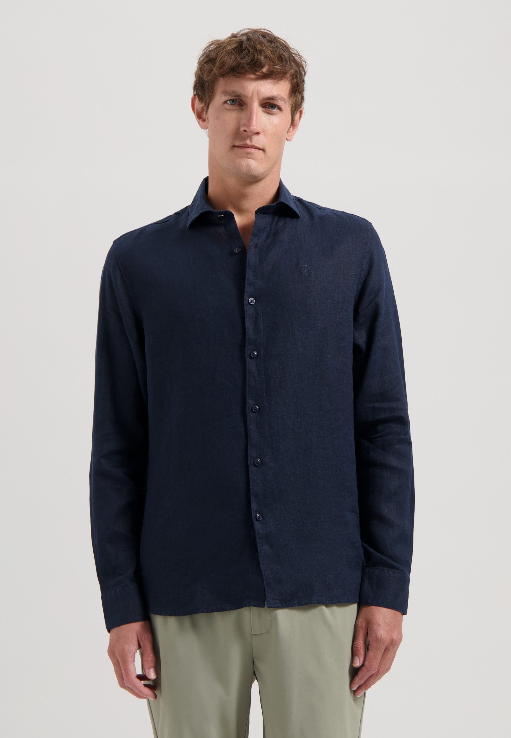 Dstrezzed Flanellhemd DS_Jagger Shirt Dk. Navy
