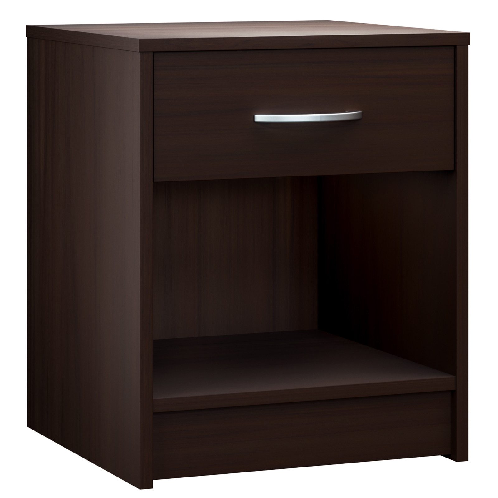Casaria Nachttisch Hamburg (1-St), mit Schublade 50x40x35cm Holz Modern Offen Boxspringbett Schlafzimmer