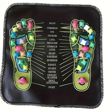 RefinedFlare Fußmassagegerät 1 Stück 35 x 35 cm großes Akupressurpad für die Fußgesundheit, Geeignet für Männer, Frauen und Kinder
