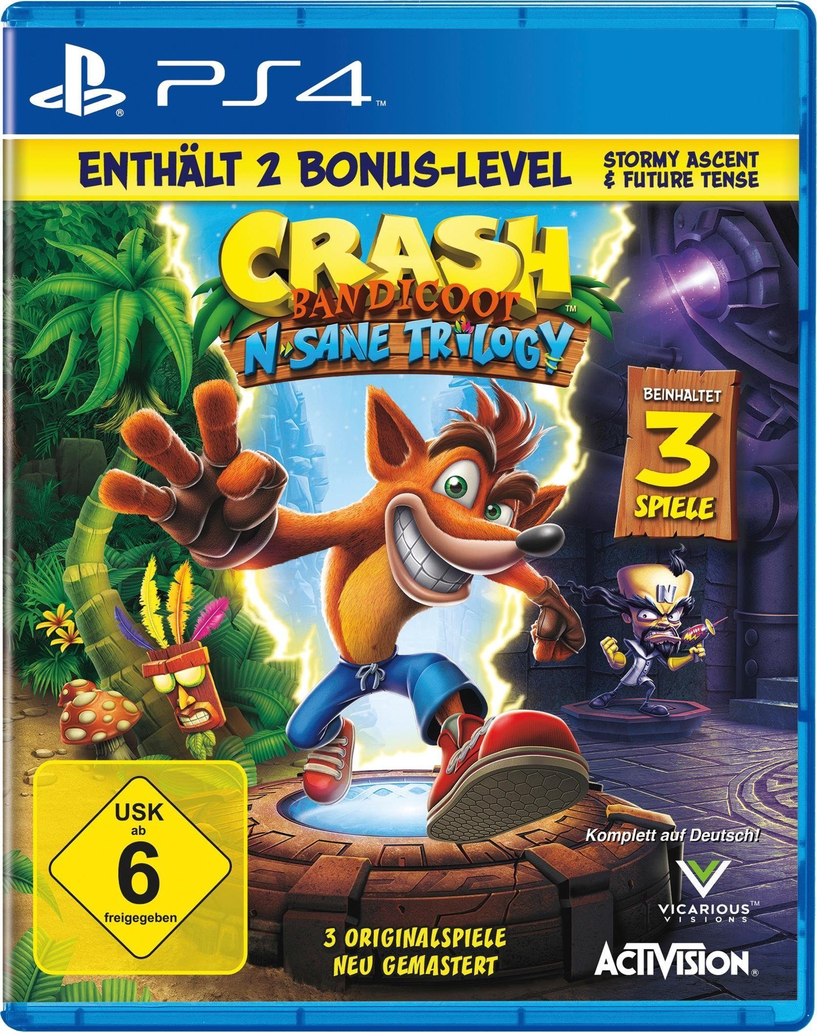 Crash Bandicoot: N. Sane Trilogy PlayStation 4