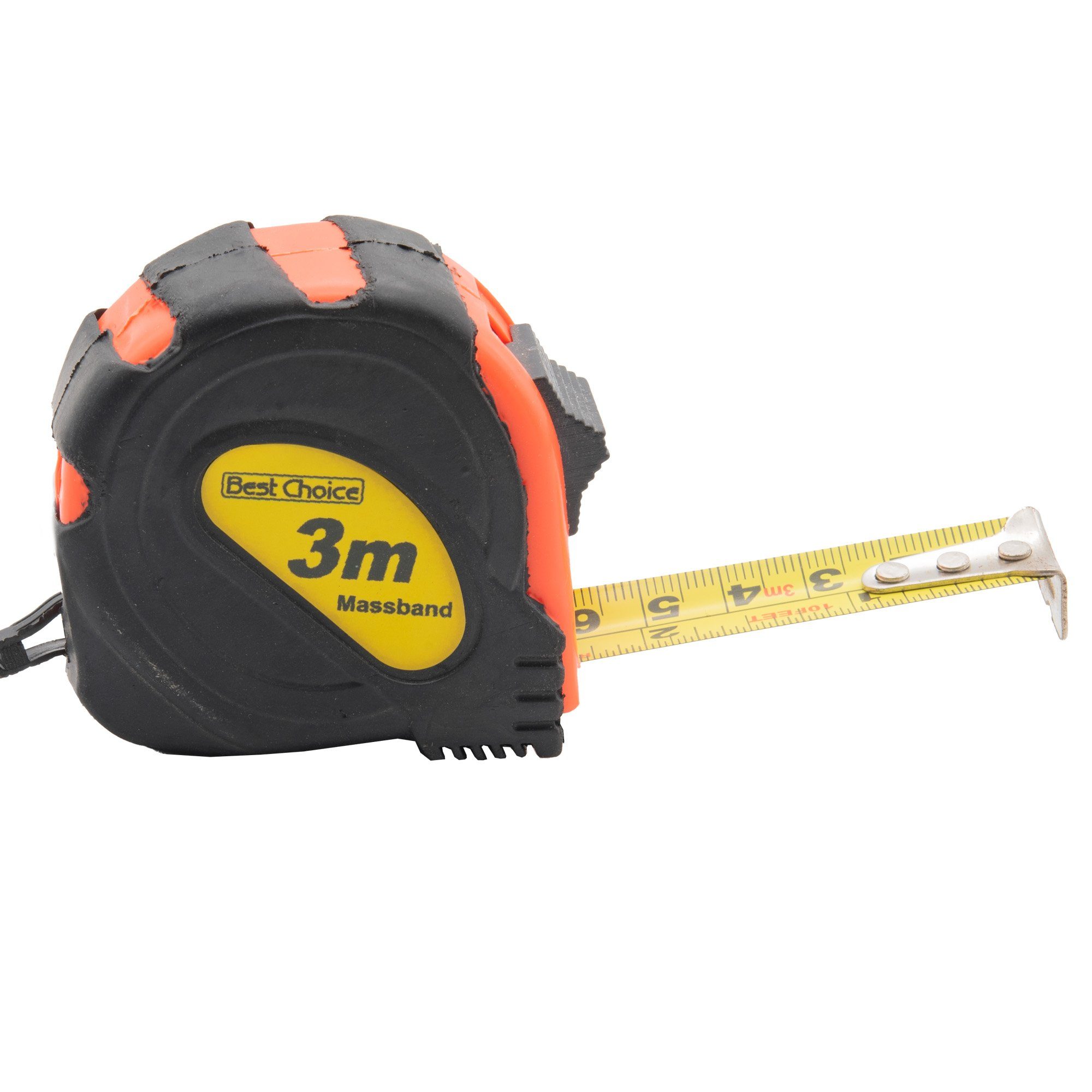Best Choice Maßband 2x Maßband Bandmaß 3m Rollmaßband Messband, Rollmeter, Rollband, Metermaß, Rücklauf