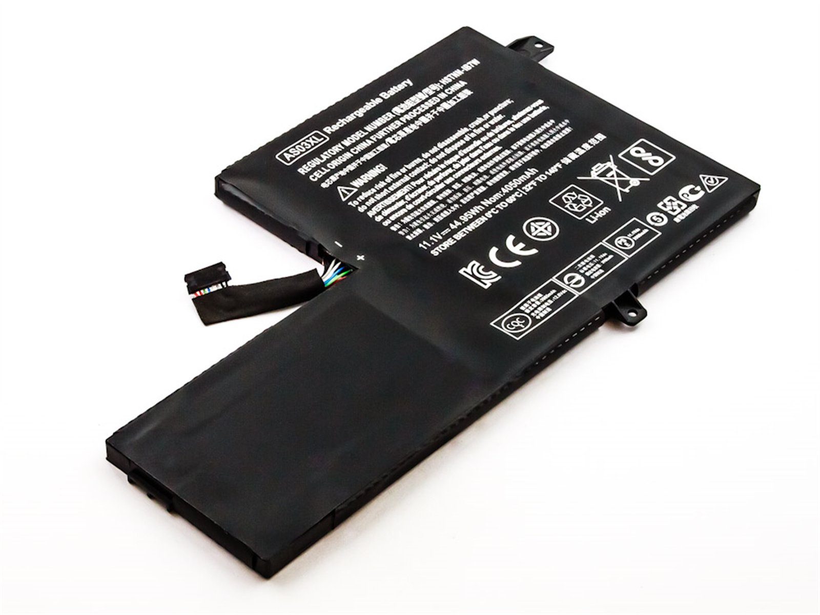 MobiloTec Akku kompatibel mit HP 918340-271 Akku Akku 3500 mAh (1 St)